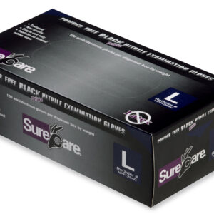 Nitrile - Deluxe Black 7 MIL Exam Gloves