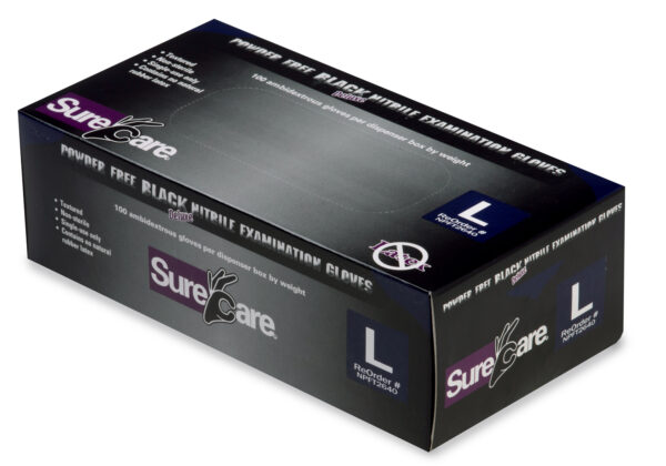 Nitrile - Deluxe Black 7 MIL Exam Gloves