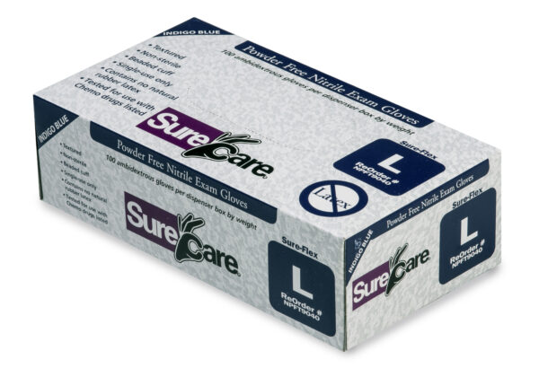 Nitrile - Indigo Blue 4 MIL Exam Gloves